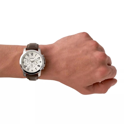 Fossil Chronographe Grant Dress Watch Silver (Image 2)