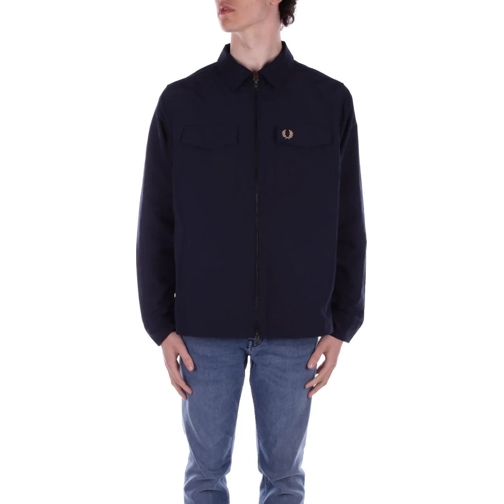 Fred Perry Daunenjacken Coats Blue blau