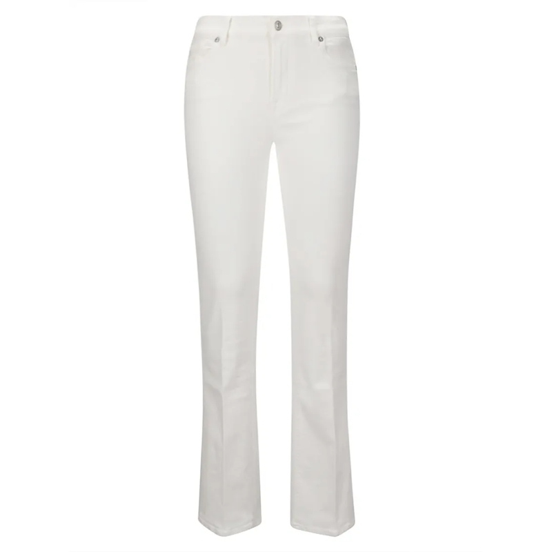 Seven for all Mankind Jeans Cloud White Bootcut Jeans White