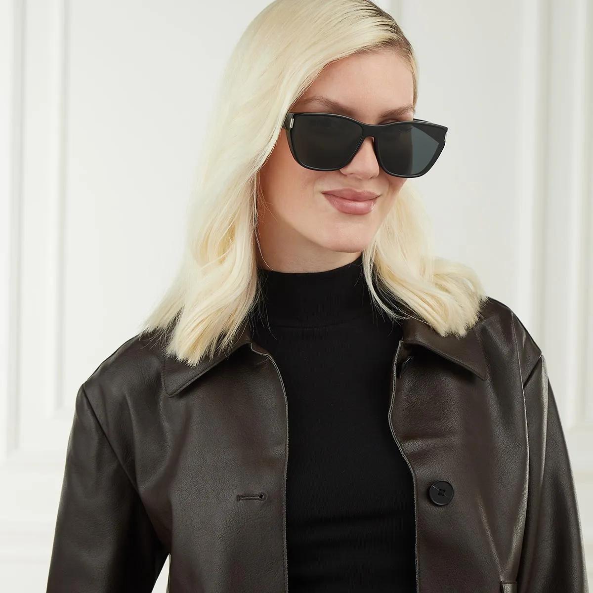 Saint Laurent SL 758/F-001 Black-Black-Black | Sunglasses