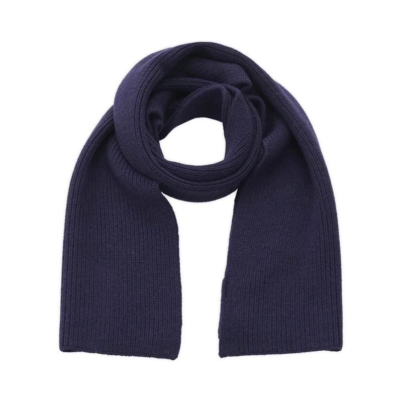 Altea Wollen Sjaal Schal aus Schurwolle blau