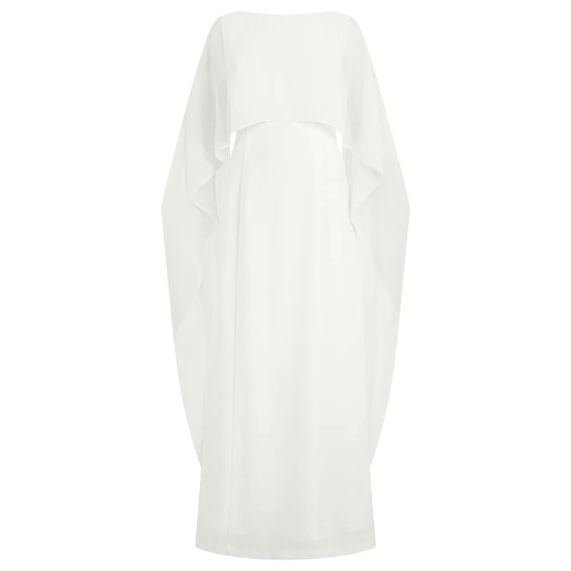 Apart Abendkleid Kleid mit Cape creme