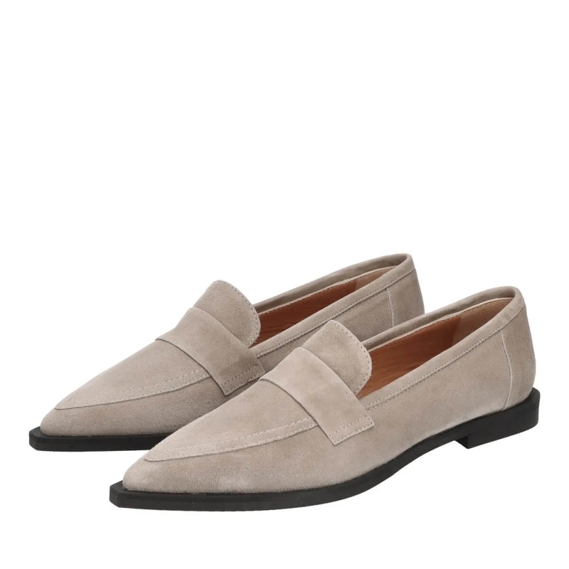 Thea Mika Loafer Mokassins hell-grau
