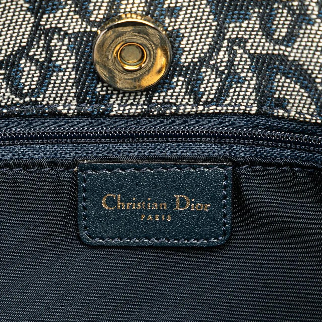 Thumbnail - Christian Dior Shopper - Diorissimo Trotter Canvas Tote - Gr. unisize - in Blau - für Damen