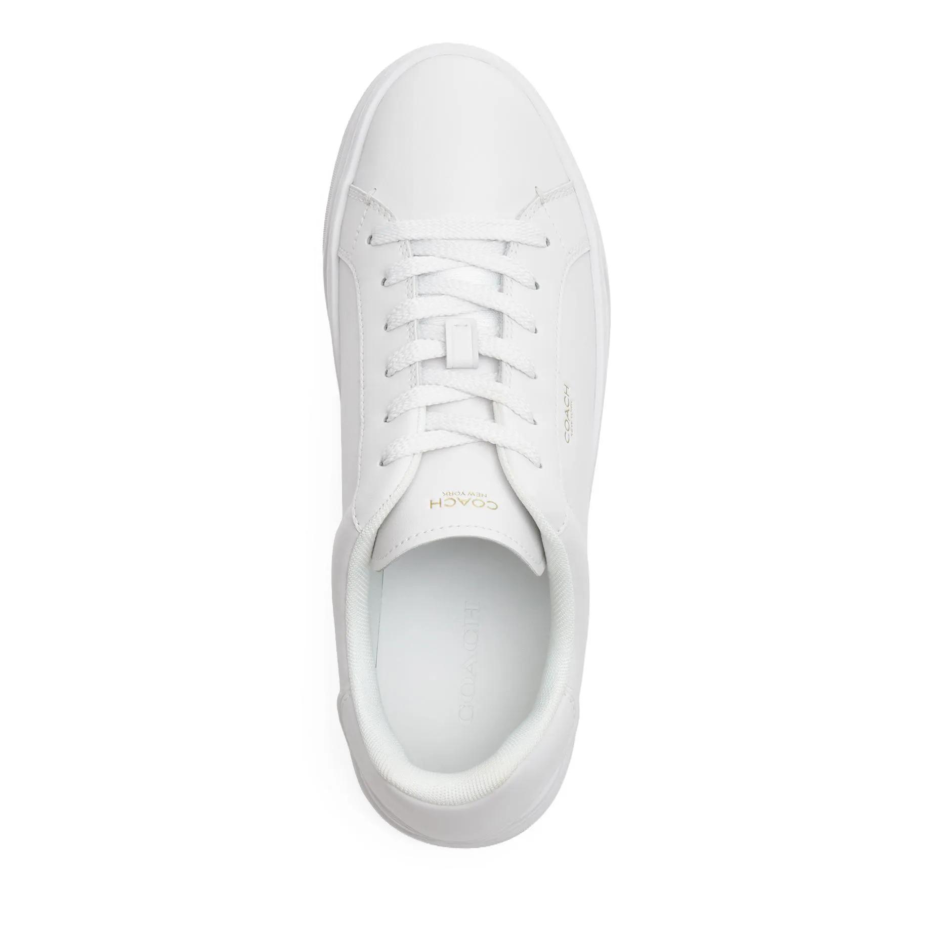 Thumbnail - Coach Low-Top Sneaker - High Line Leather Sneaker - Gr. 39 (EU) - in Weiß - für Damen