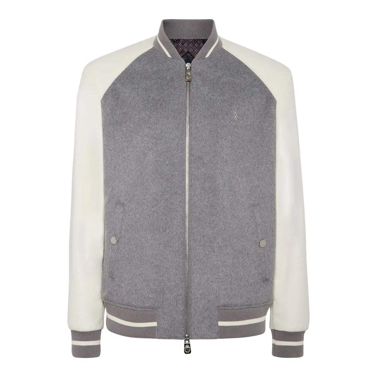 Thumbnail - BILLIONAIRE - Bomber - Größe 3XL - gray