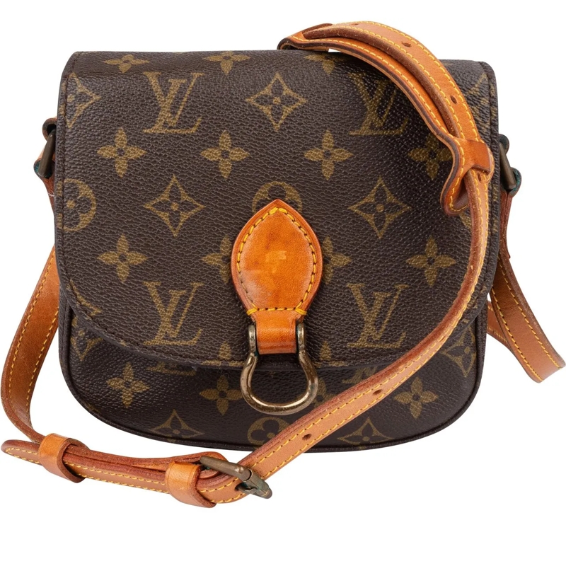 Louis Vuitton Tote Louis Vuitton Canvas Monogram Saint Cloud PM Cross braun