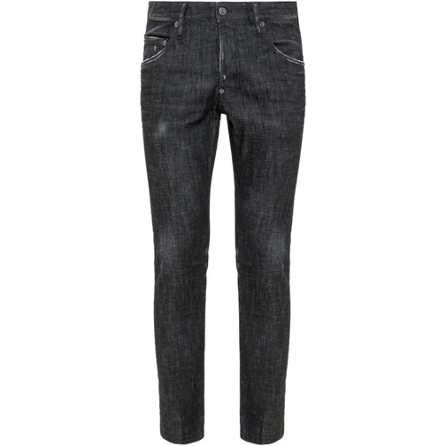 Dsquared2 Rechte Been Jeans Dsquared2 Skater Denim Jeans schwarz