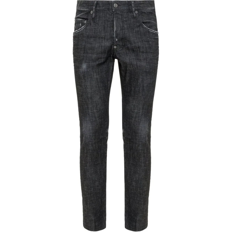 Dsquared2 Jeans à jambe droite Dsquared2 Skater Denim Jeans schwarz