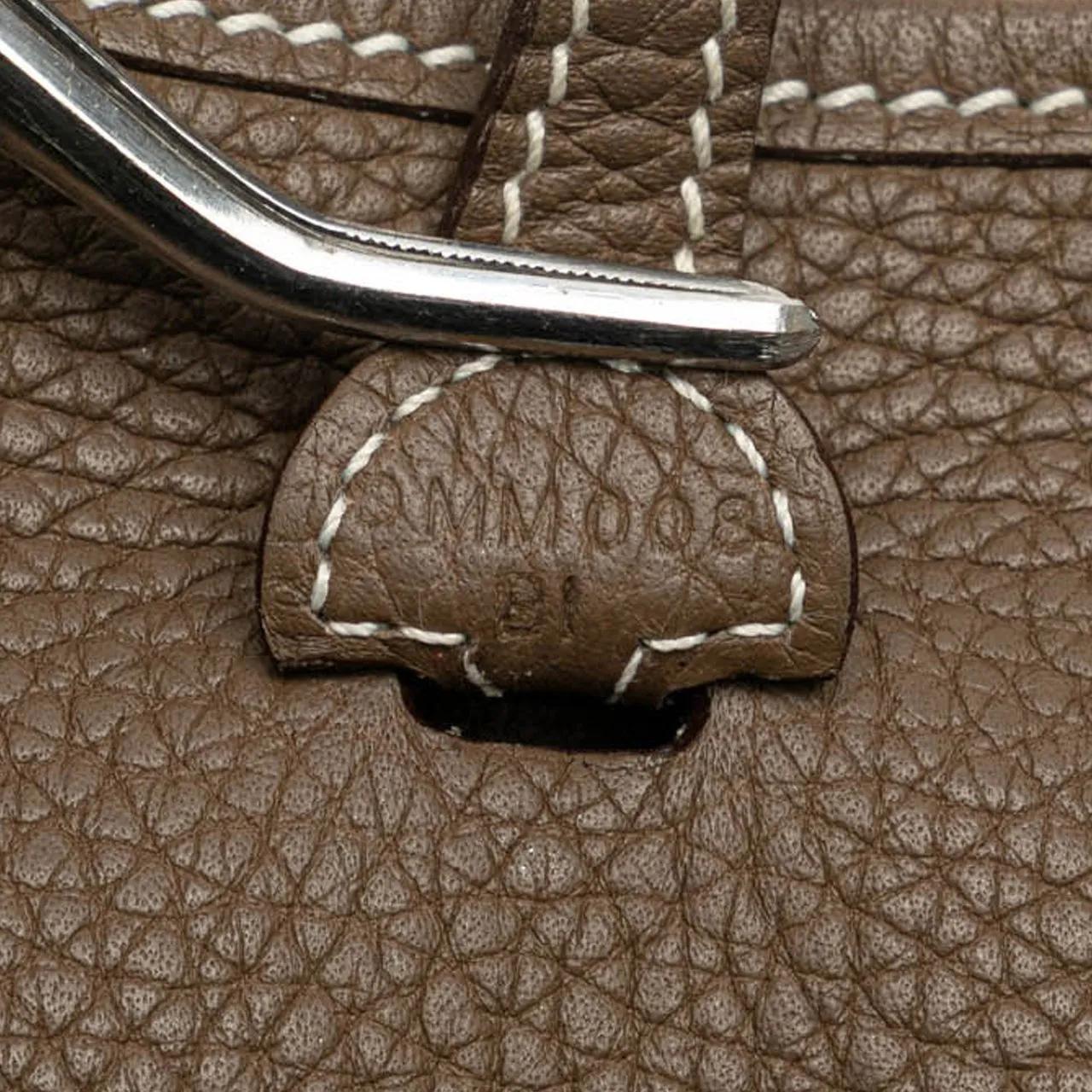 Hermès Hobo bags 2019 Clemence Evelyne TPM in bruin