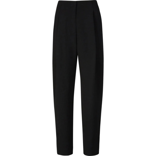 Proenza Schouler Pantalons Wool Pleated Pants schwarz