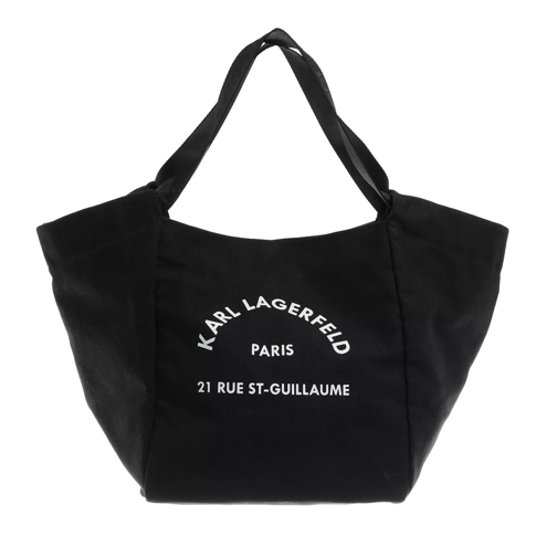 Karl Lagerfeld Rsg Canvas Shopper Black Sac à provisions