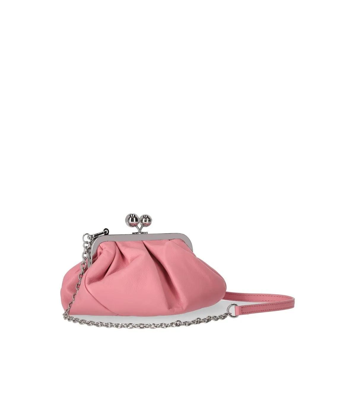 WEEKEND Max Mara Crossbody bags MAX MARA WEEKEND PASTICCINO PRATI SMALL ROSA CLUTC in poeder roze