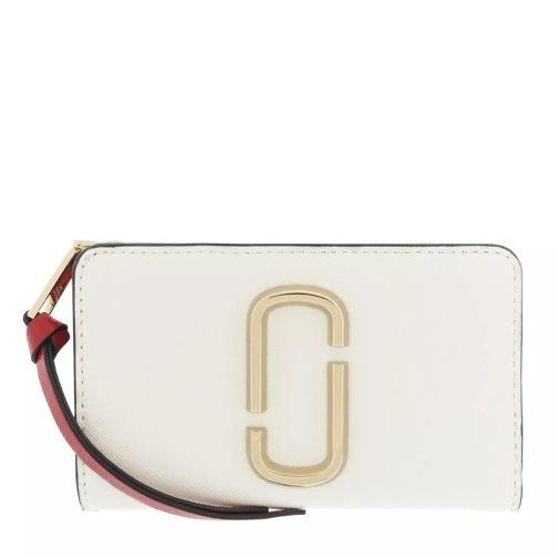 Marc Jacobs The Snapshot Compact Wallet Coconut Multi Bi-Fold Portemonnaie