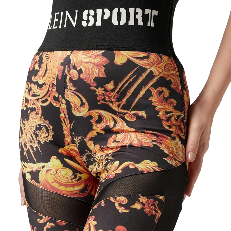 Plein Sport Leggings Leggings Baroque schwarz(Image 5)