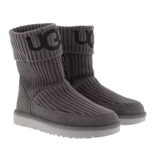 UGG Classic Boot Knit Charcoal Bottes d'hiver
