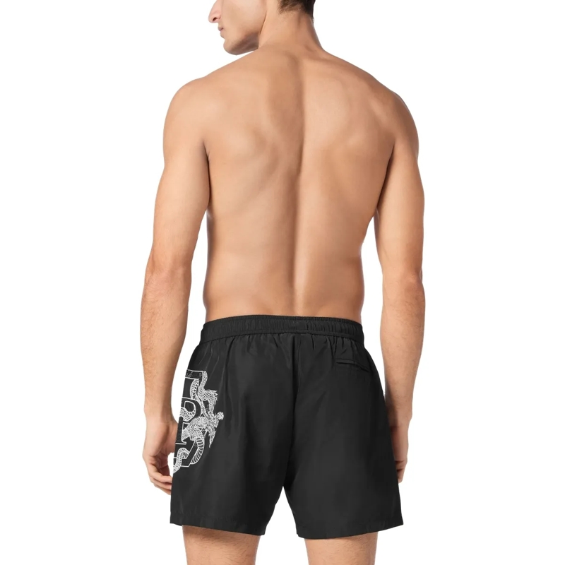 Philipp Plein Shorts Badehose Dragon schwarz(Image 2)
