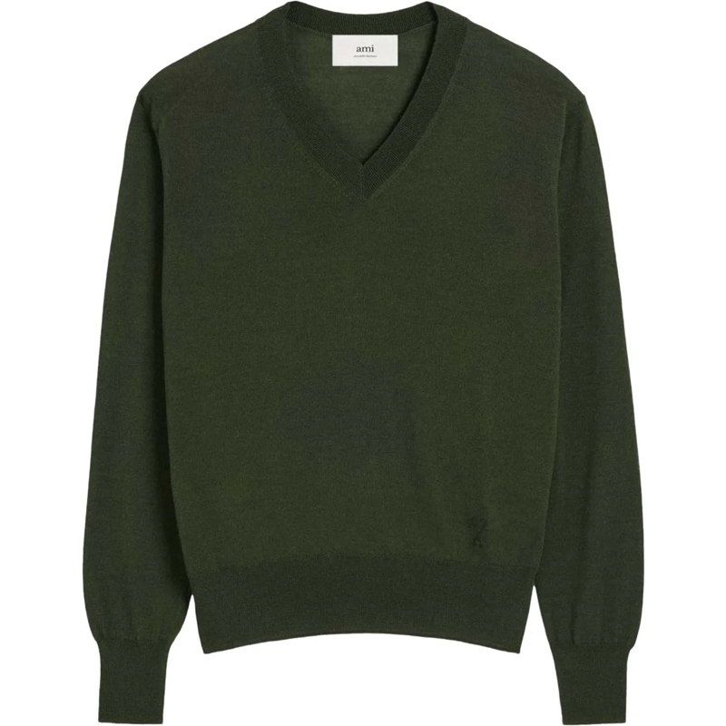 AMI Paris  Sweaters Loden grün