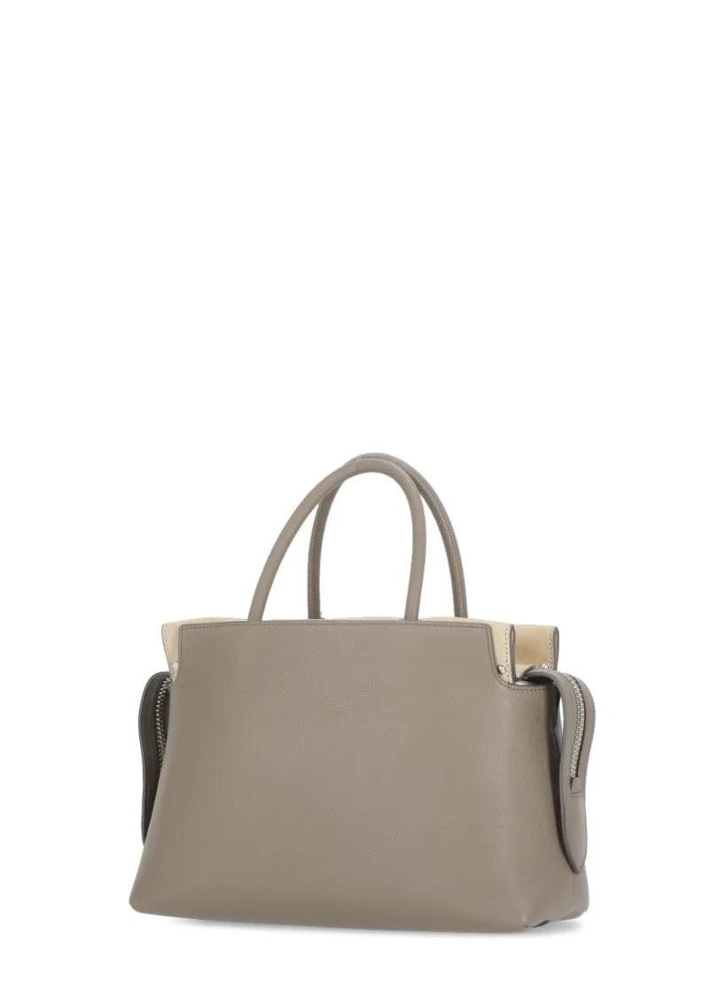 TORY BURCH Hobo bags Brown Leather "Mercher" Hand Bag in bruin
