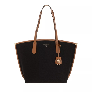 Michael Kors Large Tote Black Multi Shopping Bag