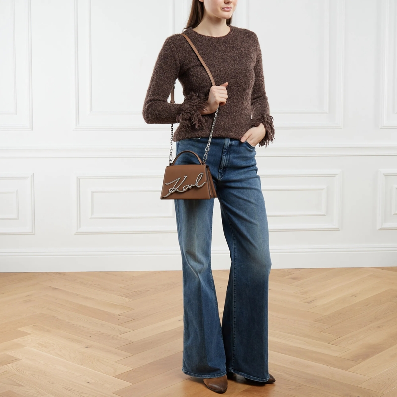 Karl Lagerfeld Crossbody Bag K/Signature 2.0 Sm Crossbody Terra(Image 2)