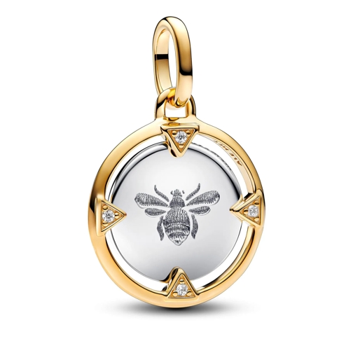 Pandora Bee Medallion Charm Clear Pendentif