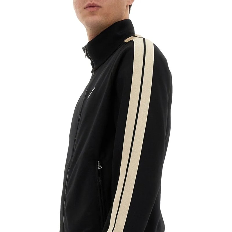 Palm Angels  Track Jacket With Zipper Black (Image 4)