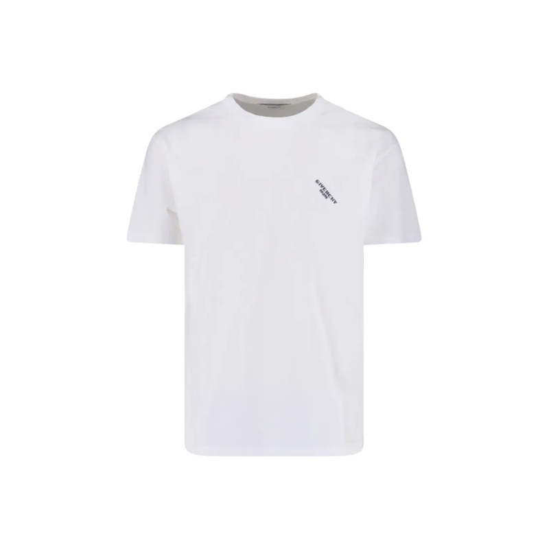 Givenchy T-shirt Print Logo T-Shirt – White White