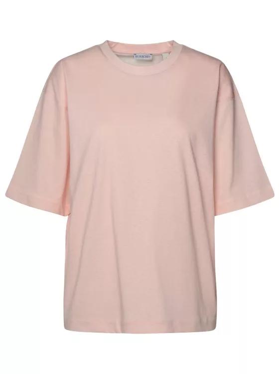 Burberry pink sales t shirt