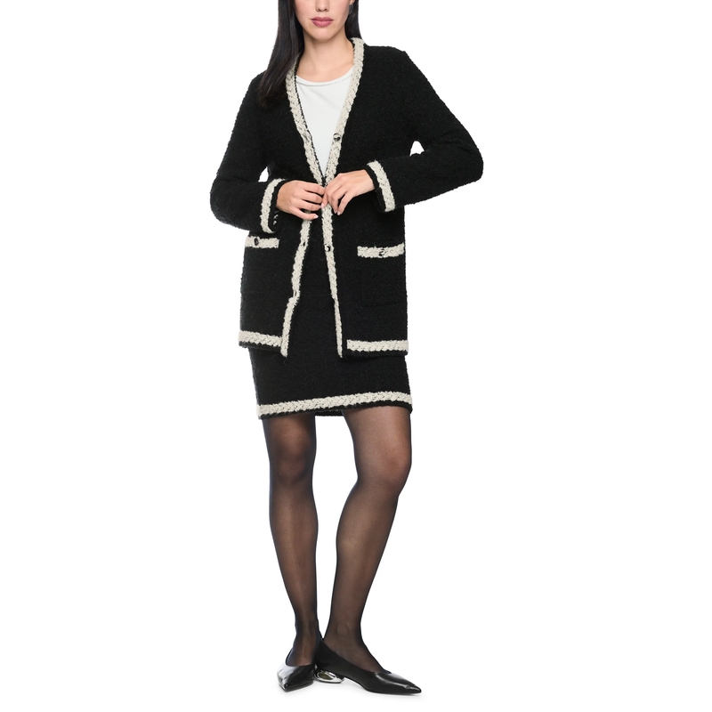 Marc Cain Übergangsjacke Cardigan black new(Image 6)