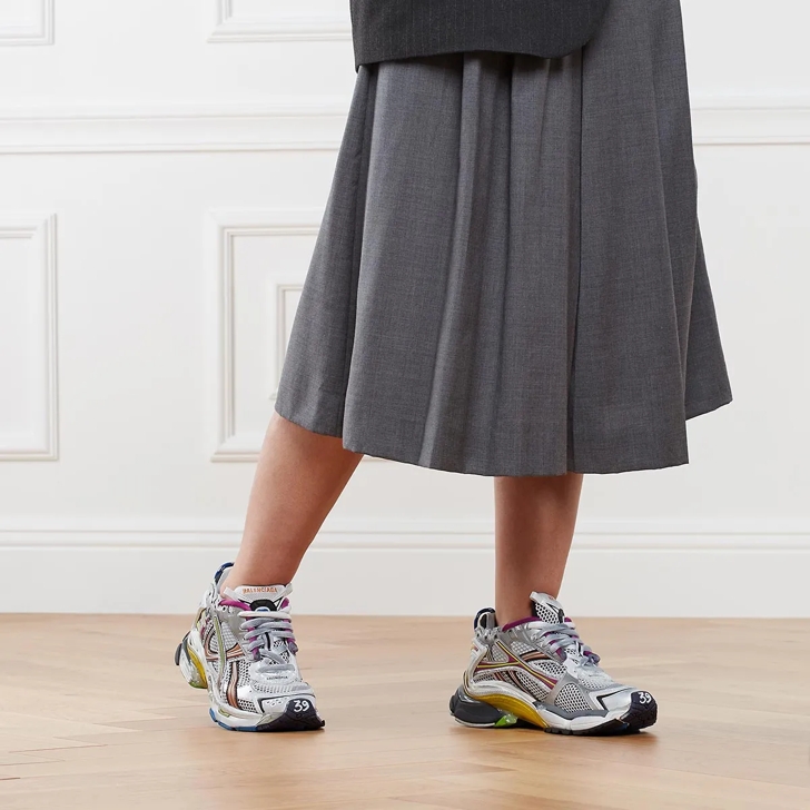 Balenciaga Runner Sneakers Multi Color Low Top Sneaker