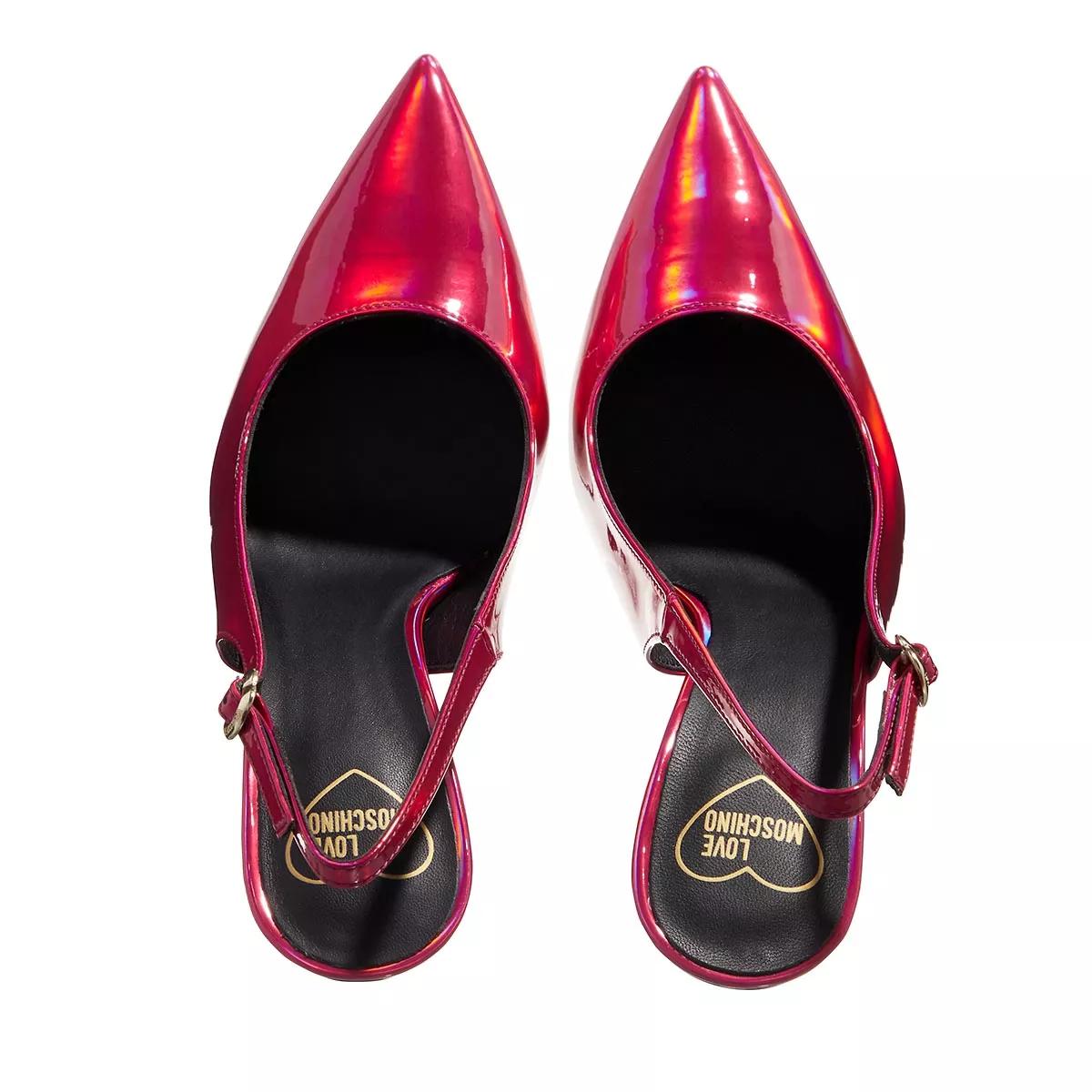 Moschino store red heels