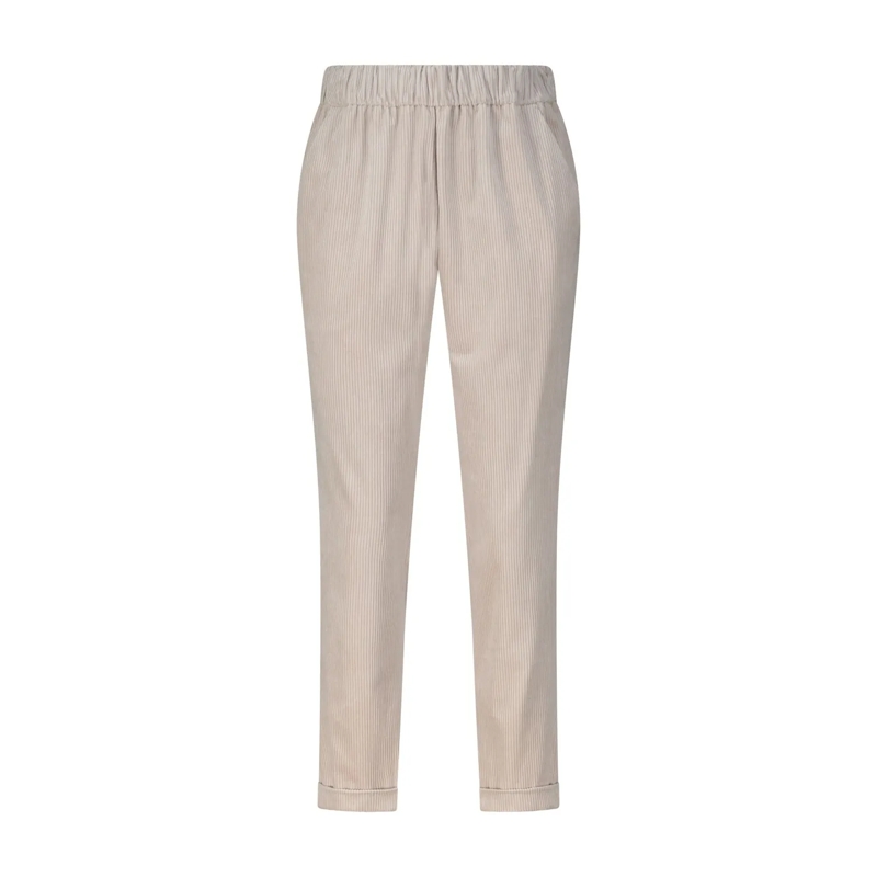 Lis Lareida Casual broeken Hose Leo aus Cord Beige