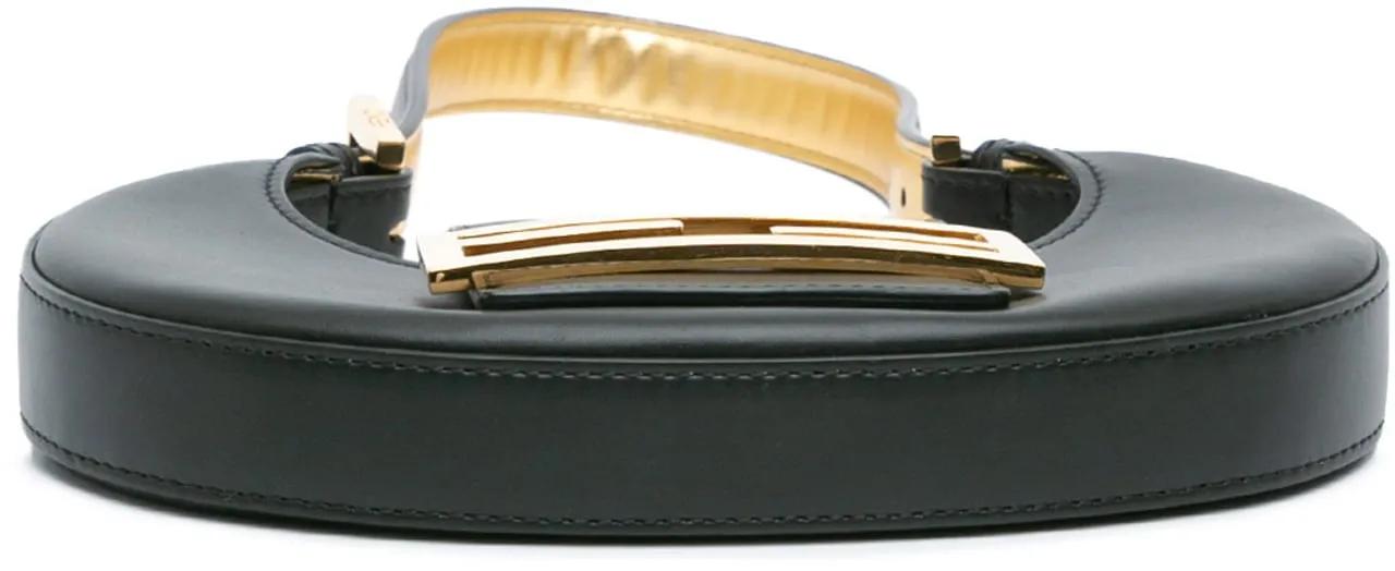 Thumbnail - Fendi Crossbody Bags - Mini Leather Cookie Hobo - Gr. unisize - in Schwarz - für Damen