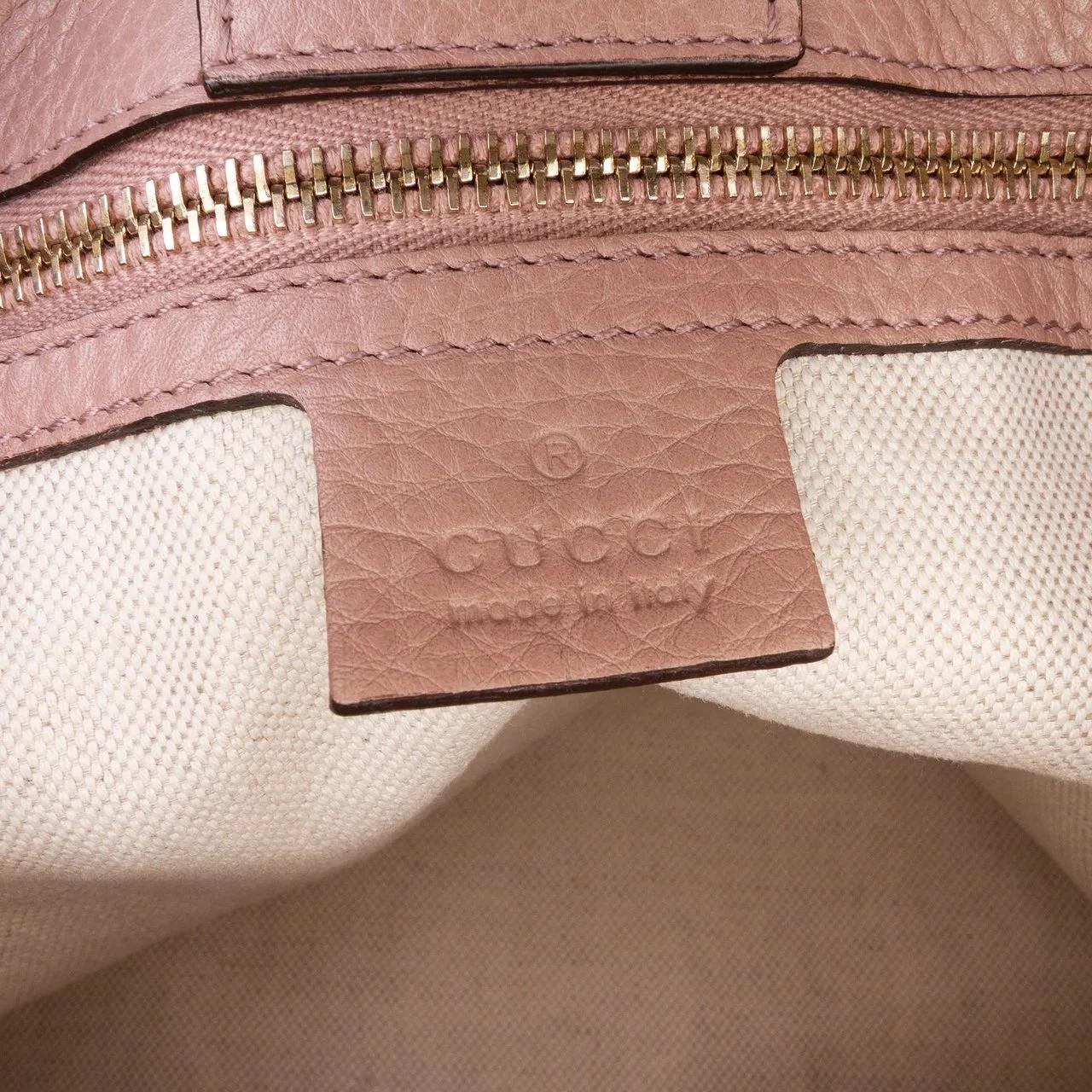 Thumbnail - Gucci Hobo Bags - Small Calfskin Bamboo Shopper Satchel - Gr. unisize - in Braun - für Damen