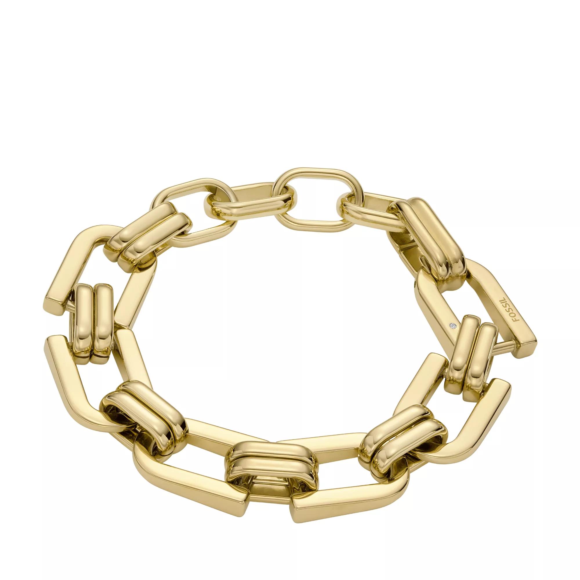 Fossil best sale gold bracelet