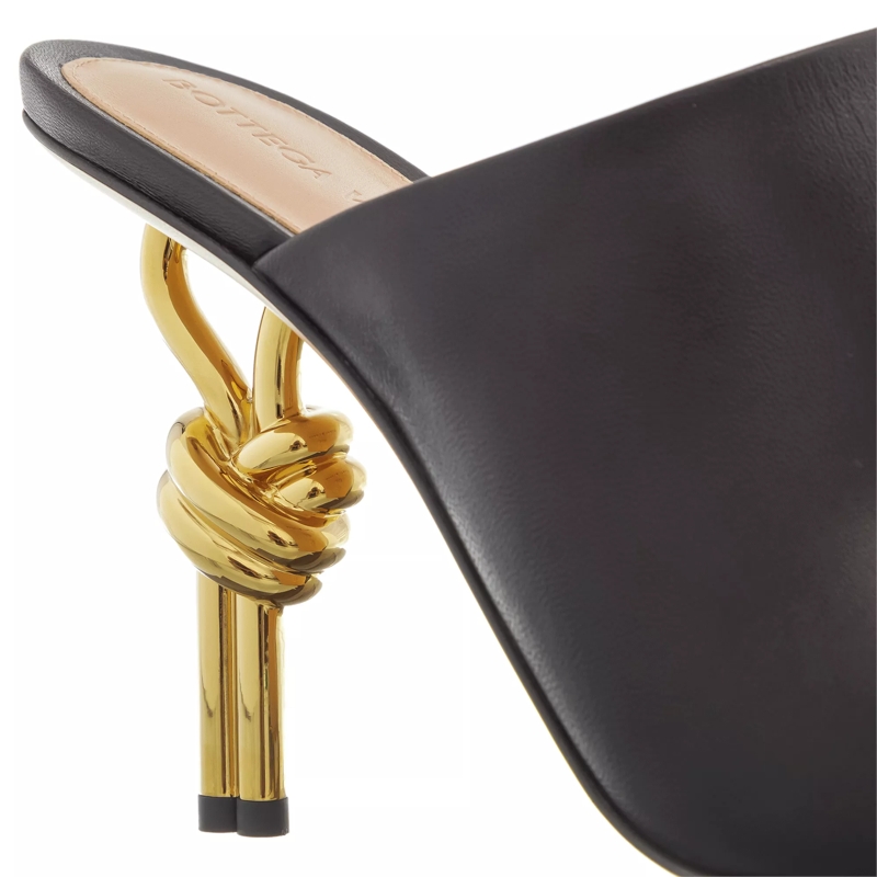 Bottega Veneta Mules Knot Sabot Black(Image 3)