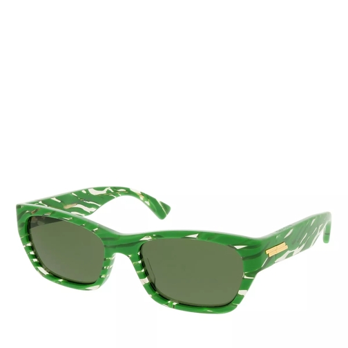 Bottega Veneta BV1143S-004 55 Unisex Acetate Green Sonnenbrille