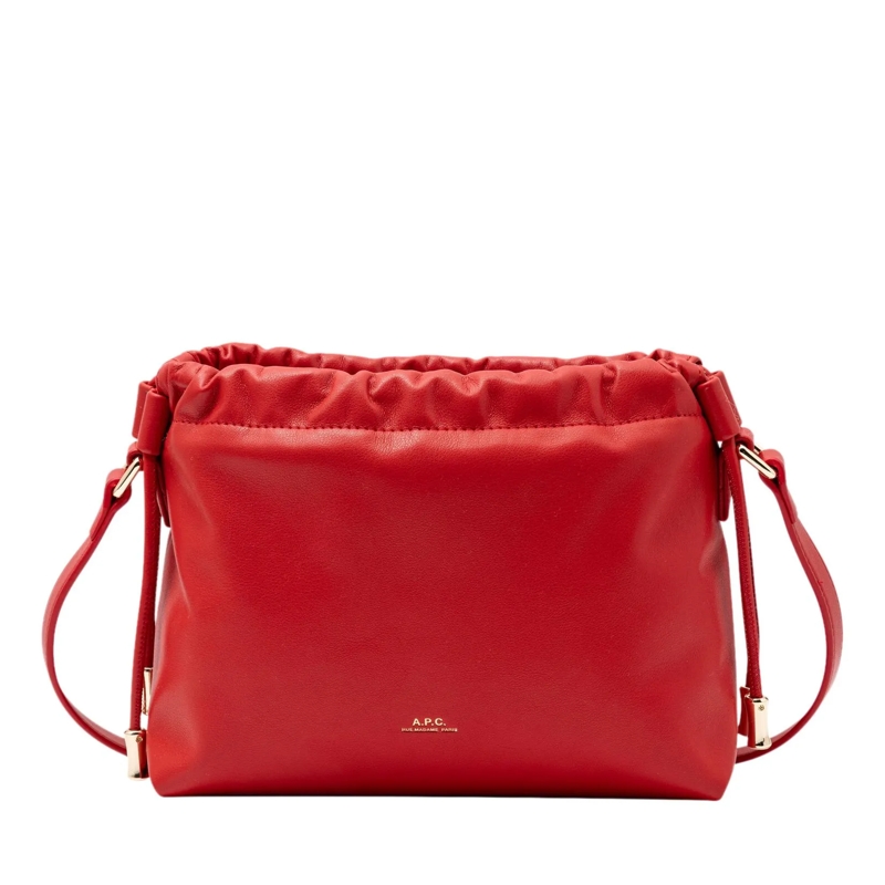 A.P.C. Crossbody Bag Sac Ninon Mini Gaa Red