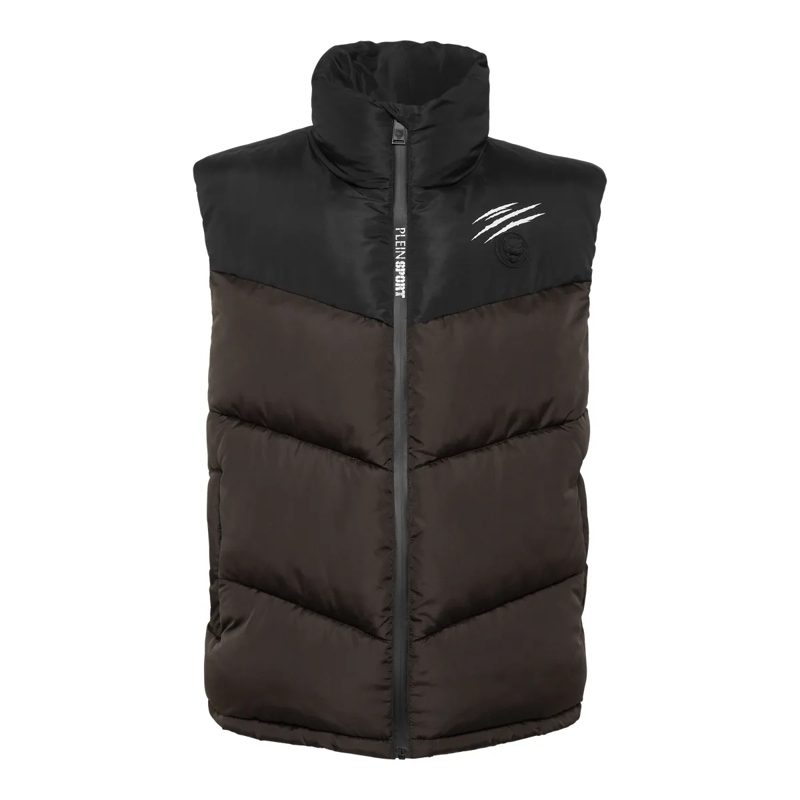 Plein Sport Weste Kurze Weste schwarz