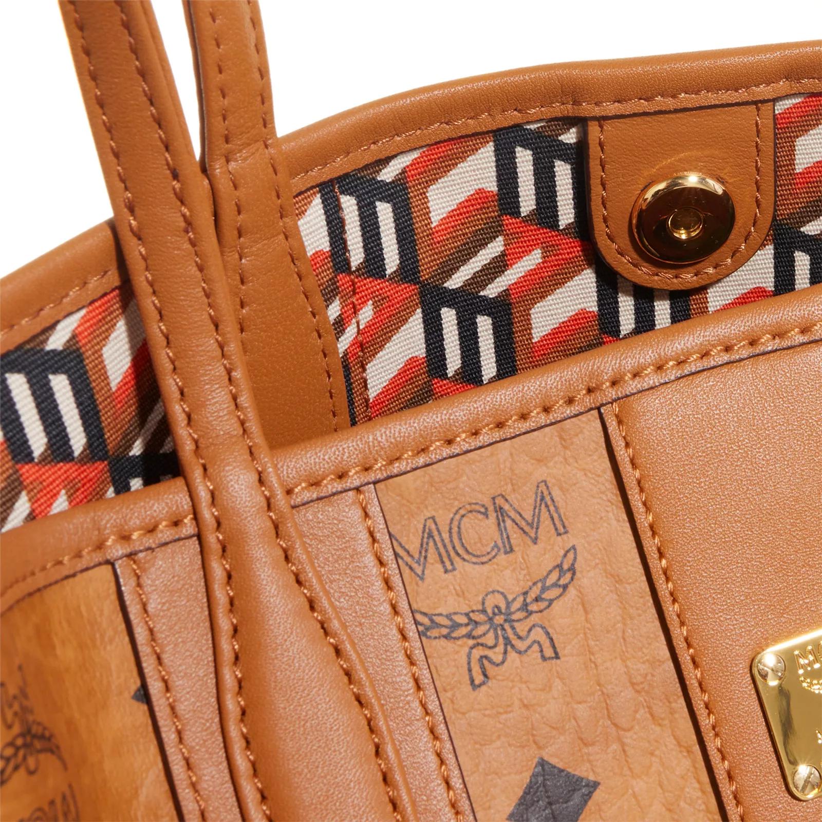 Mcm shop zipper tote