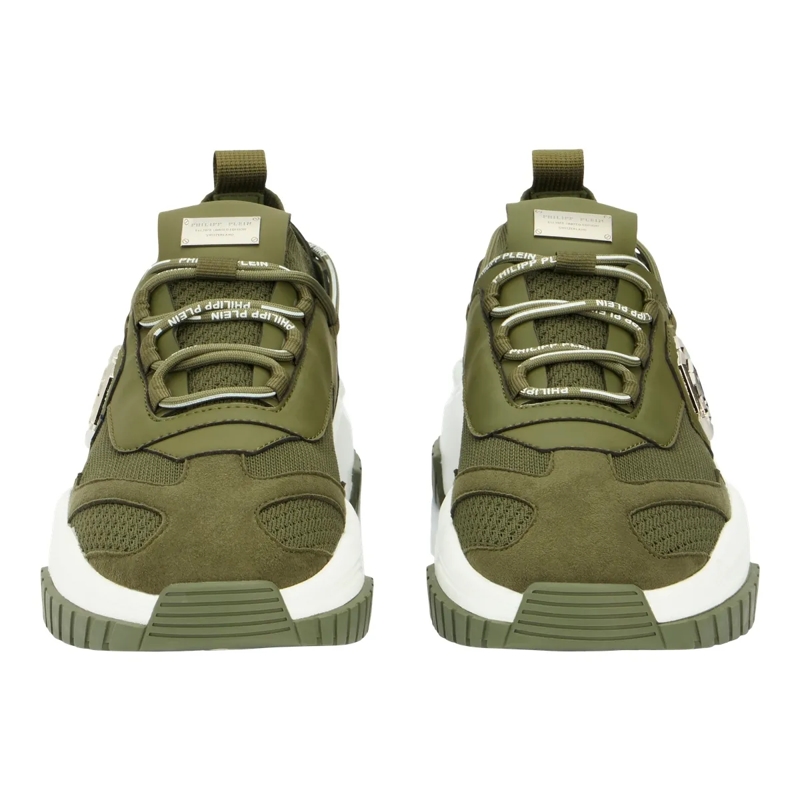 Philipp Plein Low-Top-Sneaker Läufer Predator grün(Image 3)