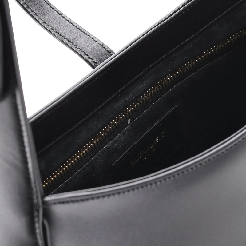 Saint Laurent Crossbody Bag Hobo Bag Le 5 à 7 aus Glattleder schwarz(Image 5)