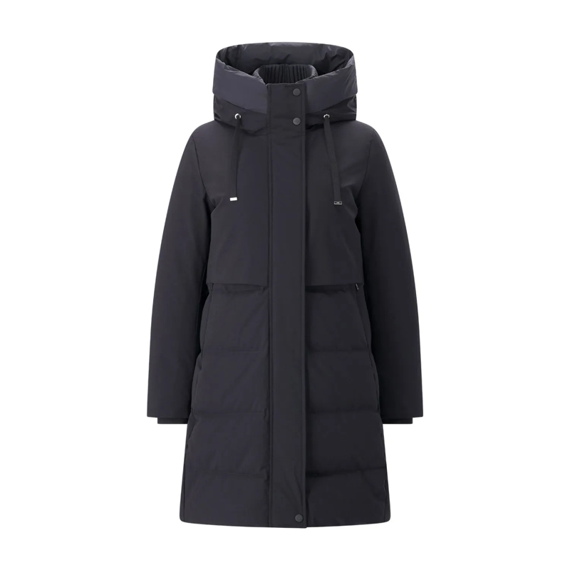 Duno  Parka Charlene mit Daunen dunkelblau