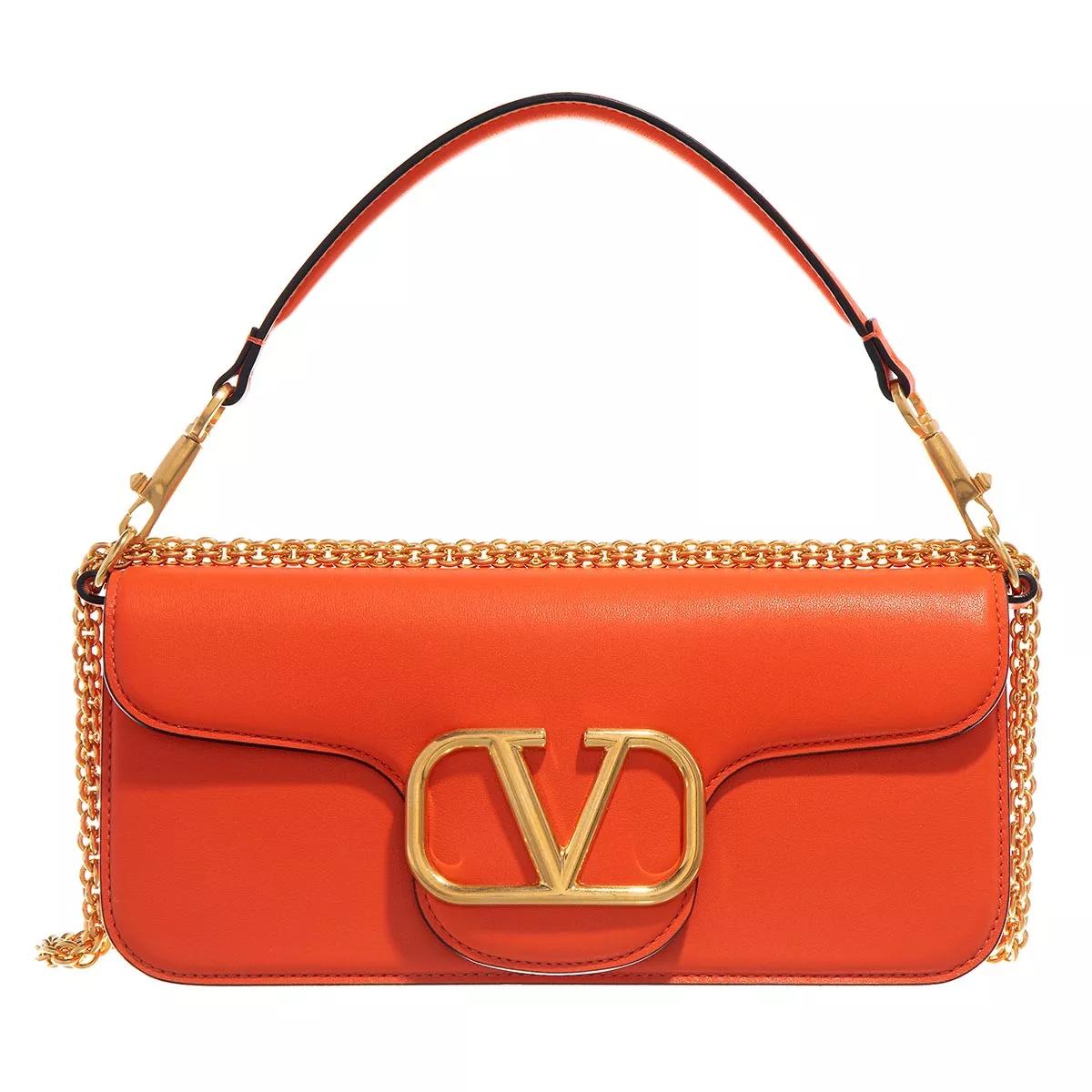 Valentino Garavani VRing Chain Shoulder Bag Leather Medium - ShopStyle