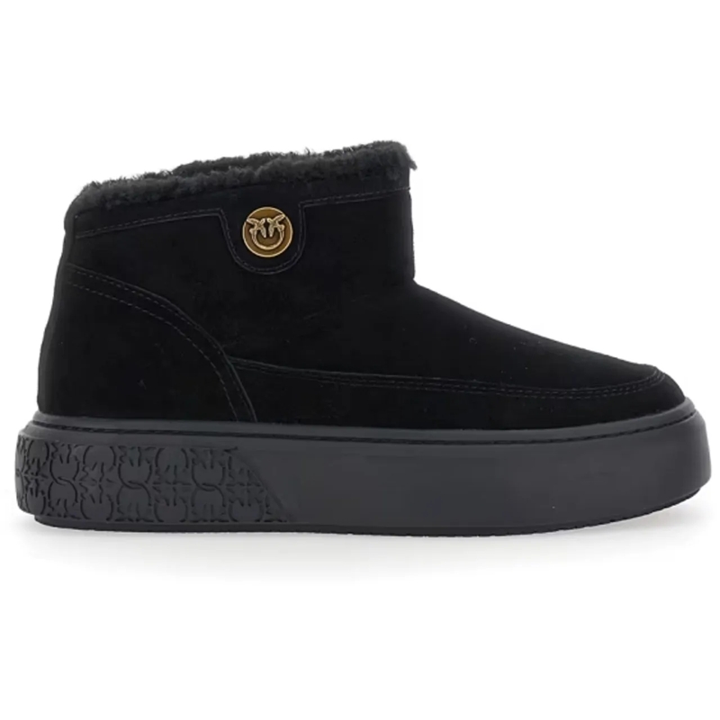 Pinko Bottes Boots Black schwarz