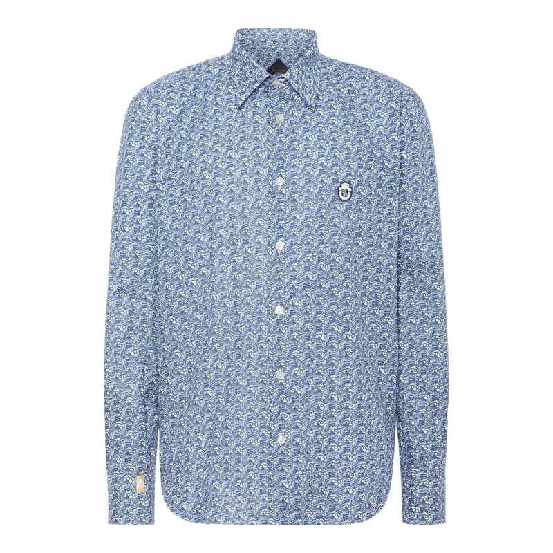 BILLIONAIRE Hemd Hemd Slim Fit hell-blau