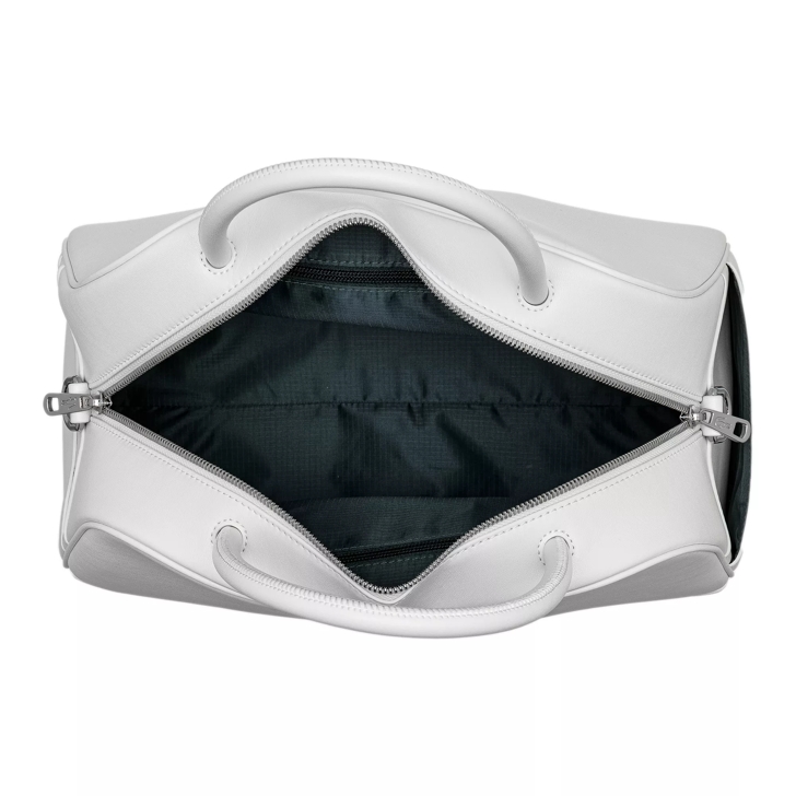 Lacoste duffle cheap bag white