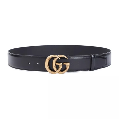 Gucci Ledergürtel Gg Leather Belt Black