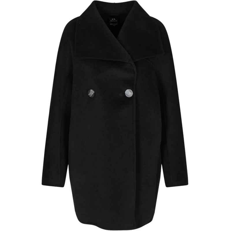 Armani Exchange Veste de transition Coats Black schwarz